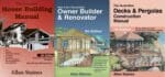 3-pack: Australian House Building, Owner Builder Renovator, Decks & Pergolas Construction Manual