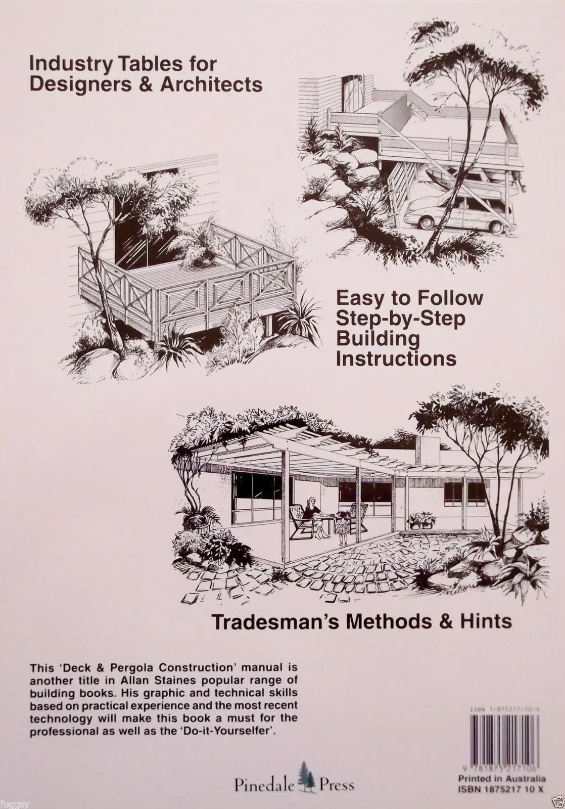 3-Pack: Allan Staines Decks & Pergolas Manual + Owner Builder & Renovator + Renovator's Manual - Image 2